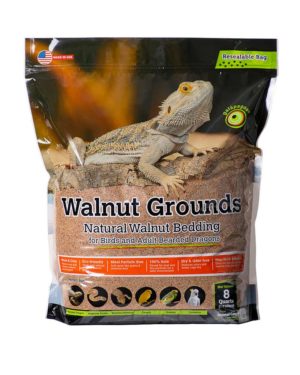 Walnut Bedding 8QT Gal pagos Reptile Gear