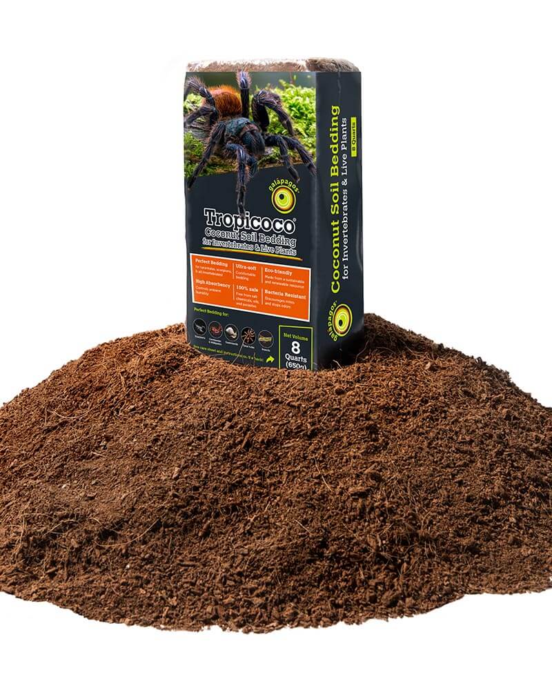 Invertebrate Tropicoco® Soil Compressed Brick | Galápagos Reptile Gear